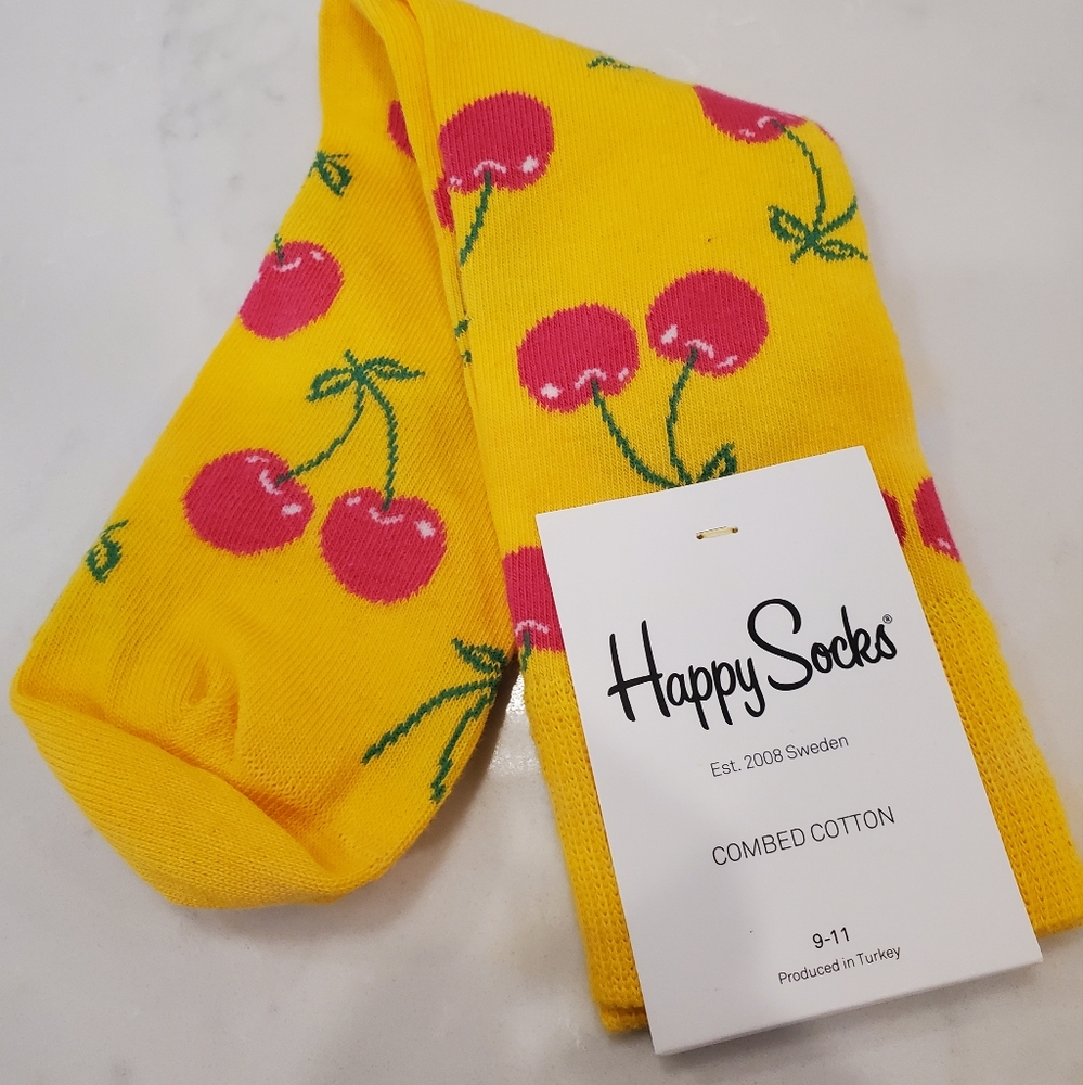 Happy Socks Cotton Socks Cherries